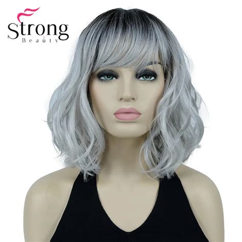 Strongbeauty Peluca De Cabello Sint Tico Para Mujer Pelo Largo Medio