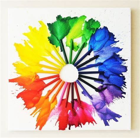 Color Wheel Art Project Ideas