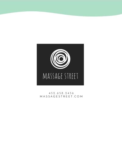 Massage Flyer Templates Mycreativeshop