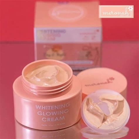 Jual Meronah Glowing Cream 2in1 Meronah Whitening Glow 2in1 Shopee