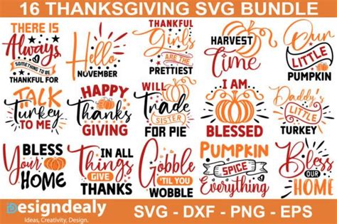 Thanksgiving SVG Bundle Vol 1 Graphic By Buysvgbundles Creative Fabrica