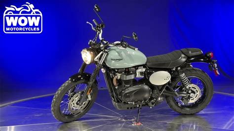 2022 Triumph Street Scrambler 900 Abs Street Scrambler 900 Abs Youtube