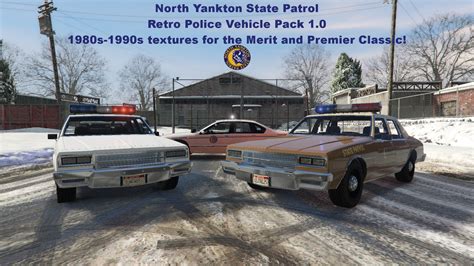 North Yankton State Patrol Retro Livery Pack - GTA5-Mods.com