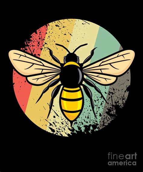 Bees Beehive Keepers Beekeeper Honeycomb Honeybee T Bee Retro