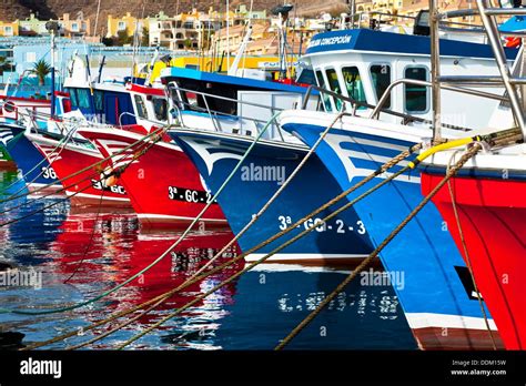 Fishing Port Morro Jable Jandia Peninsula Fuerteventura Las Palmas