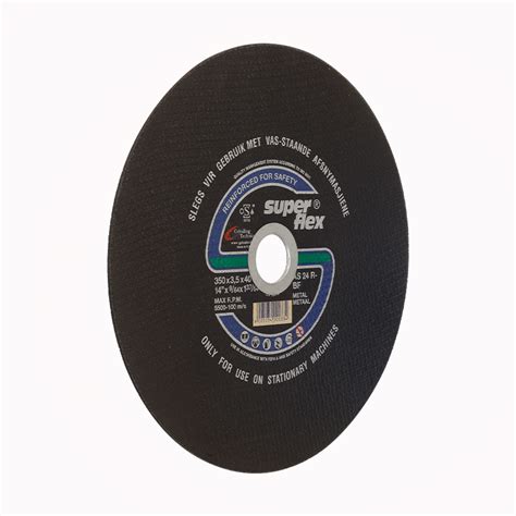 Superflex Stationary Cutting Disc For Heavy Duty Steel Grinding