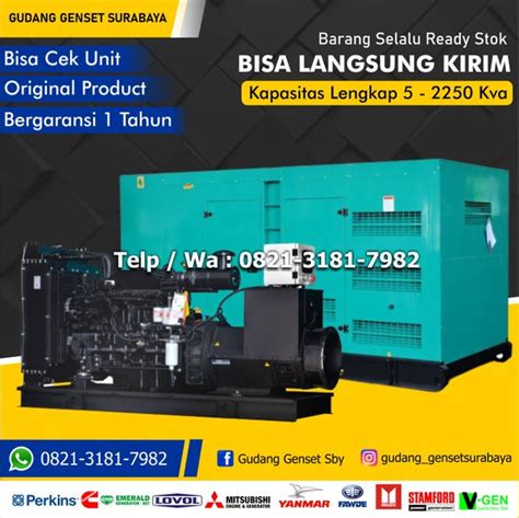 Jual Genset Silent Cummins 40 Kva MURAH GENSET 40 KVA Di Lapak