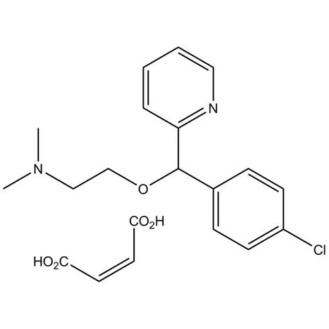 Carbinoxamine Maleate Salt 3505 38 2 Reference Standards Alsachim