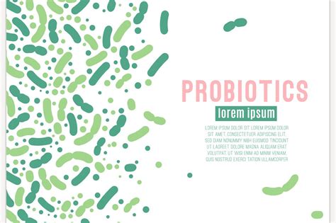 Probiotics Vector Poster Pre Designed Photoshop Graphics ~ Creative