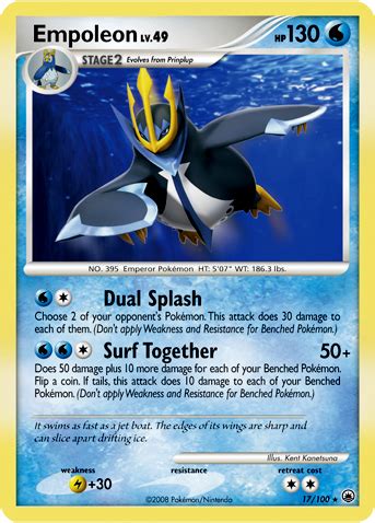 Empoleon Majestic Dawn 17 Bulbapedia the community driven Pokémon