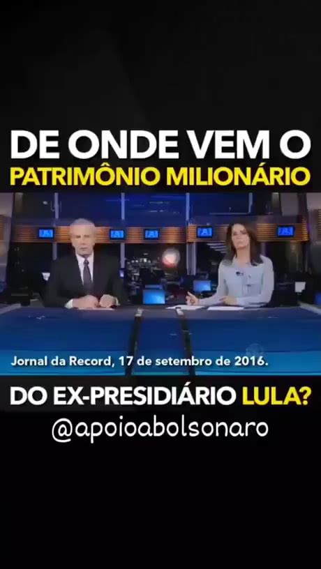 DE ONDE VEM O PATRIMÔNIO MILIONÁRIO 4 I Jornal da Record 17 de