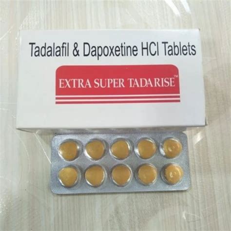 Tadalafil & Dapoxetine Tablets at Rs 250/stripe in Nagpur | ID: 27505526648