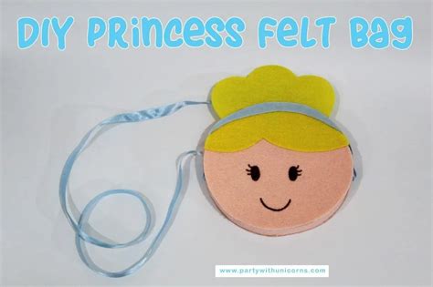Cinderella Bag Diy Kids Purse Party With Unicorns