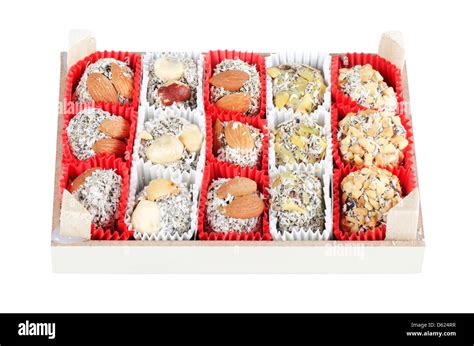 Turkish Delight On White Background Stock Photo Alamy