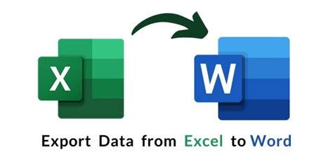 How To Export Data From Excel To Word Quickexcel