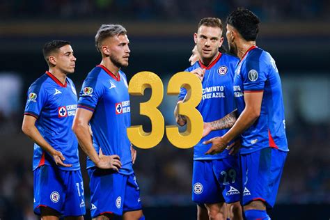 Cruz Azul Y Su Cábala Con El Número 33 La Afición Lo Adoptó Y El Equipo Lo Refuerza En Cada