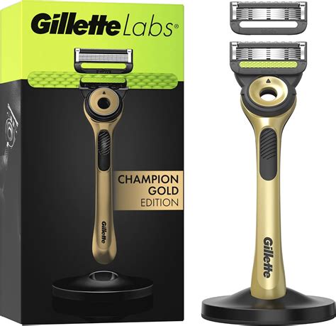 Gillette Labs Rasoir Homme Edition Limitée Avec Barre Exfoliante