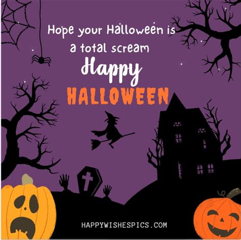 Happy Halloween Spooky Wishes Quotes Wishes Pics