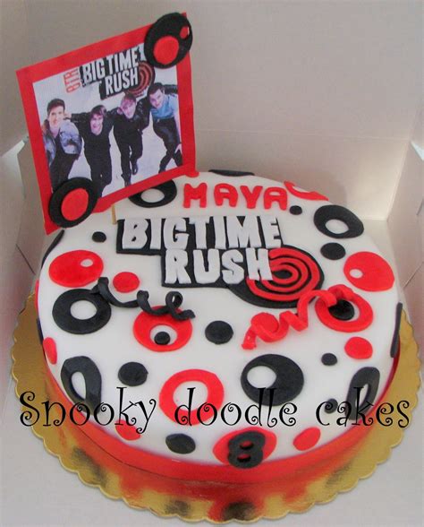 Snooky doodle Cakes: Big time rush cake