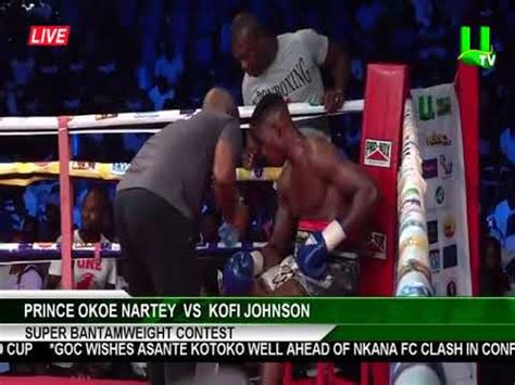 Super Bantamweight Contest Prince Okoe Nartey Vs Kofi Johnson Asamoah