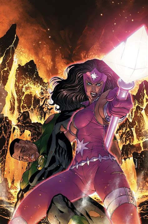 Green Lantern And Star Sapphire By Francis Portela Green Lantern Corps