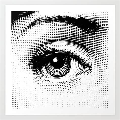 Fornasetti Left Eye Art Print By Leartset Eye Art Art Prints Art