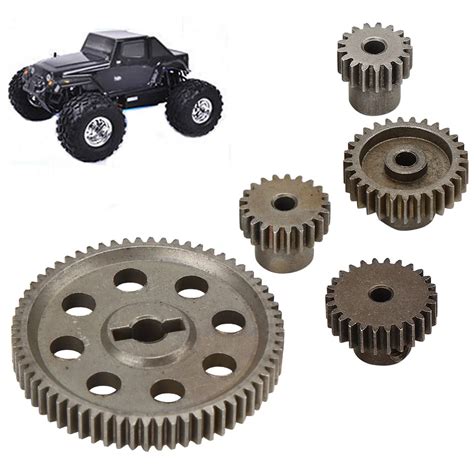 Differential Main Metal Spur Gear T T T T T Motor Gear Rc