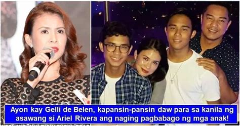 Gelli de Belen & Ariel Rivera admit changes of their sons who are ...