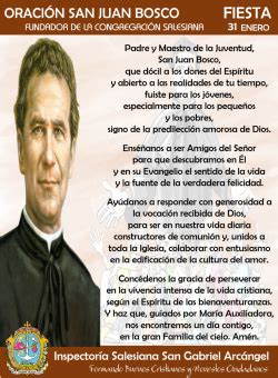 Oración San Juan Bosco – Boosco.org