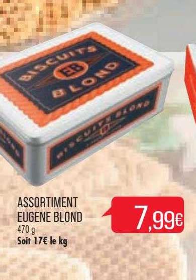 Promo Assortiment Eugène Blond chez Match iCatalogue fr