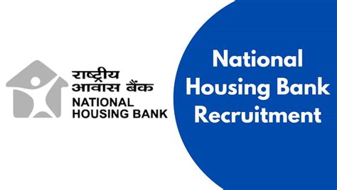 National Housing Bank Recruitment Apply Online For Vacancies