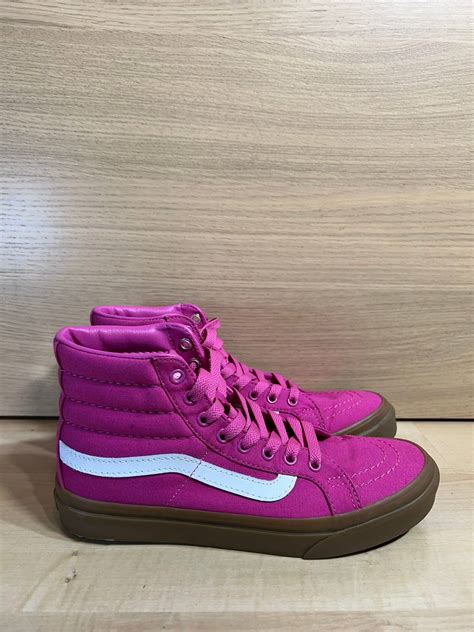 Vans Vans Sk8 Hi Hot Pink” Grailed