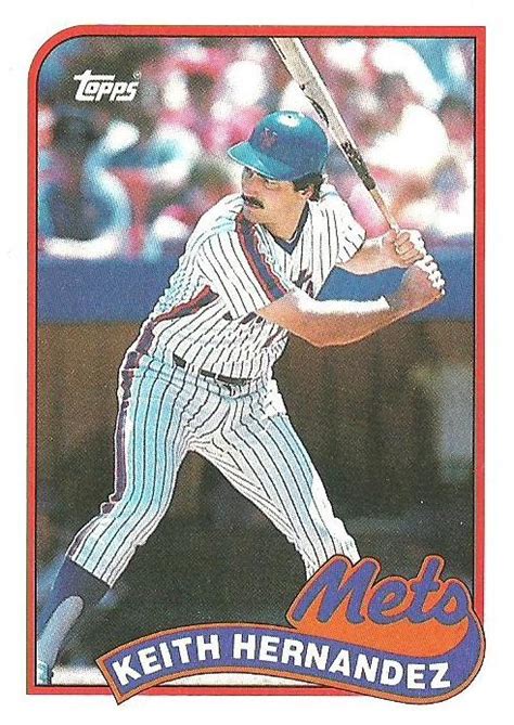 1989 Topps 480 Keith Hernandez Trading Card Database