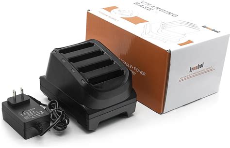 Amazon 4 Slot Battery Charger For Zebra TC21 TC26 Handheld