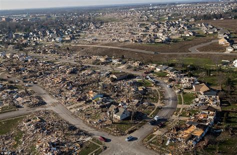 Washington Illinois Tornado Aerial Photos Show Incredible Scale Of