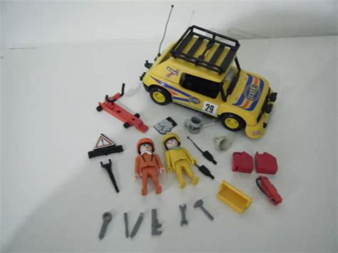 Playmobil Voiture De Rallye Vintage Eur Picclick Fr