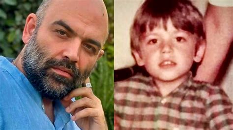 Roberto Saviano La Foto Da Bambino Per I 44 Anni Maledetti Bastardi