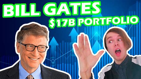 Bill Gates 17 Billion Stock Portfolio Stock Market Analysis YouTube