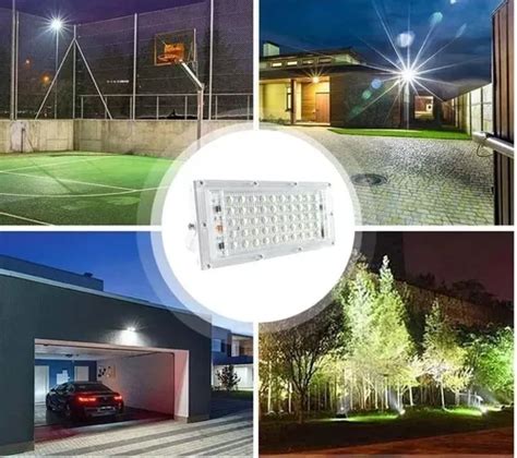 Pack X4 Reflector Led 100w Exterior Alta Potencia Ip65 En Venta En