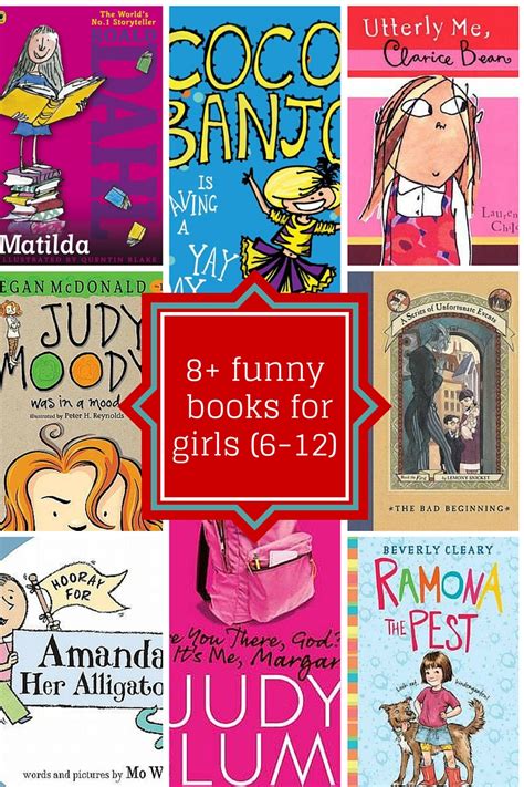 8+ funny books for girls - Planning With Kids