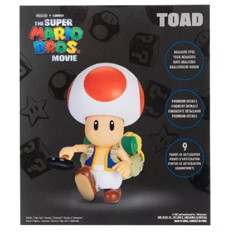 Figura Articulada Toad Super Mario Bros Movie Intek Fanatic Point