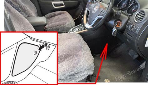 Fuse Box Diagram Holden Captiva 5 CGII 2011 2016