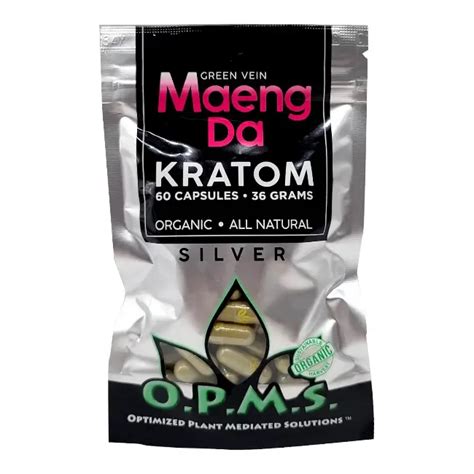 Opms Silver Kratom Capsules Gm Distributorsga