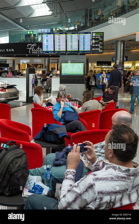 Dublin Airport Departure Lounge Stock Photo Alamy