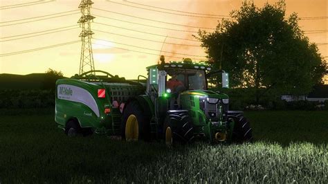 John Deere 6195R Bewerken V1 0 0 0 FS25 Mod FS22 Mod