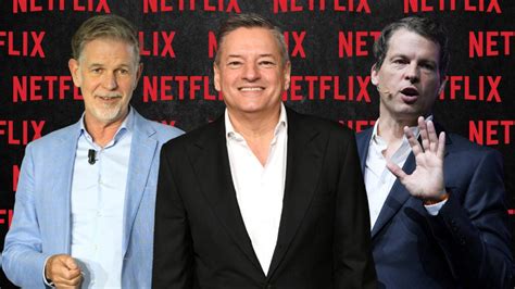 Netflix’s Reed Hastings, Ted Sarandos, Greg Peters Pulled in Combined ...