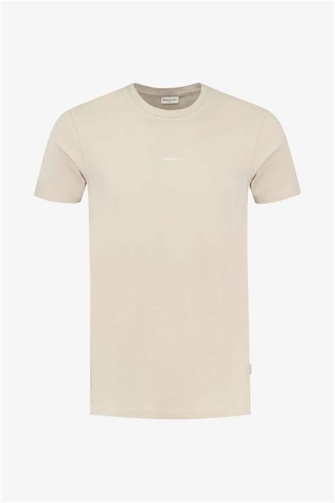 Purewhite Logo T Shirt Zand Sand Op Mike S Just For Men