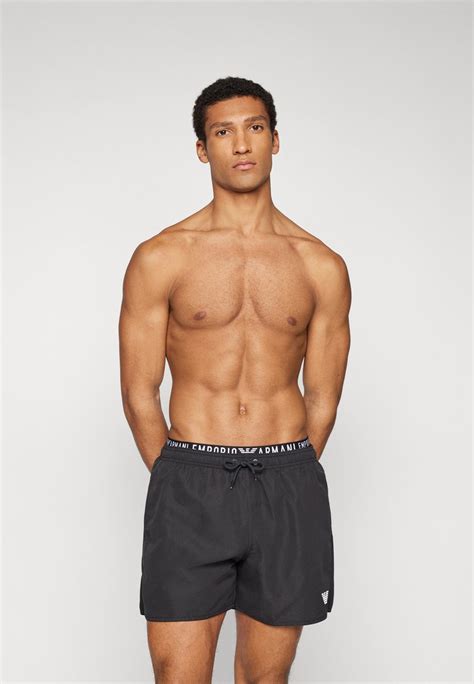 Emporio Armani Boxer Swimwear Swimming Shorts Black Zalandoie