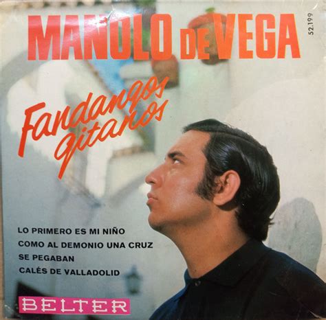 Manolo De Vega Fandangos Gitanos 1968 Vinyl Discogs