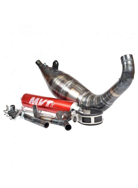 MVT EC21 DERBI 80cc Low Mount Exhaust SC MVT